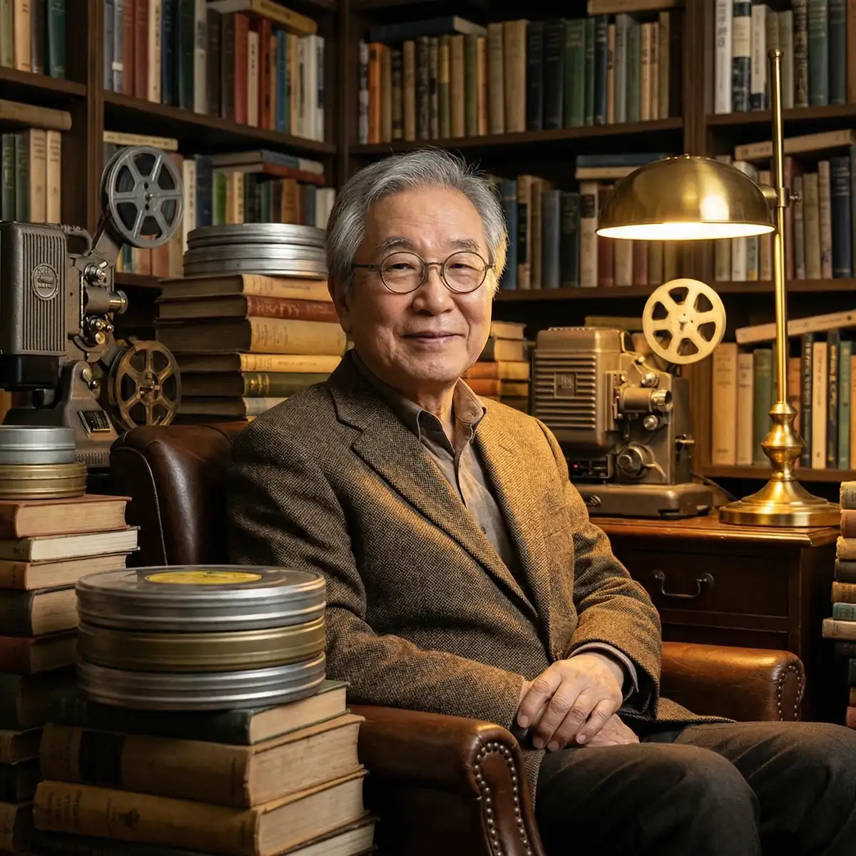 亚洲伦理片库馆长肖像 - 磁力柠檬 研究学者